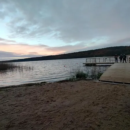 Klimatyczny W Lesie Przy Jeziorze Gietrzwałd