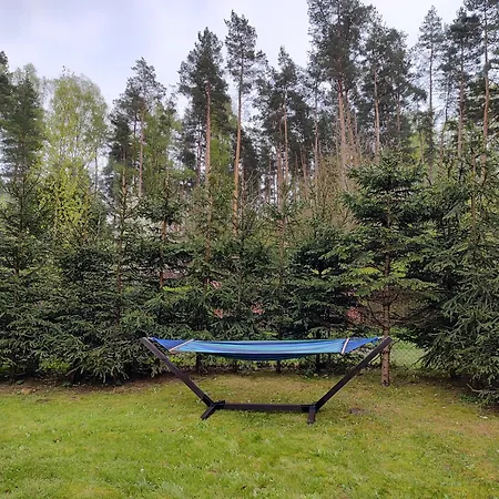 Dom wakacyjny Klimatyczny W Lesie Przy Jeziorze Gietrzwałd