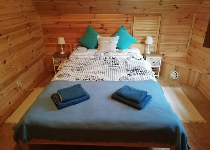 Klimatyczny W Lesie Przy Jeziorze *